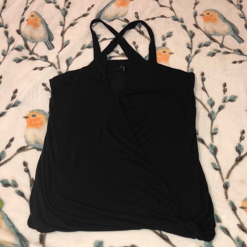 Maurice’s black going out tank, sz XL
